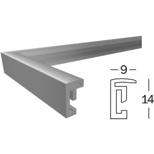 Telaio in plastica New Lifestyle A2 acciaio 42x59,4 cm
