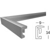 Telaio in plastica New Lifestyle A2 acciaio 42x59,4 cm