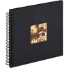 Walther Album a spirale Fun nero 26x25 cm 40 pagine nere