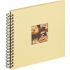 Walther Album a spirale Fun cream 26x25 cm 40 pagine nere