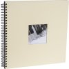 HNFD Album a spirale Khari 33x33 cm 50 pagine bianche o nere