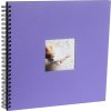 HNFD Album a spirale Khari 33x33 cm 50 pagine bianche o nere