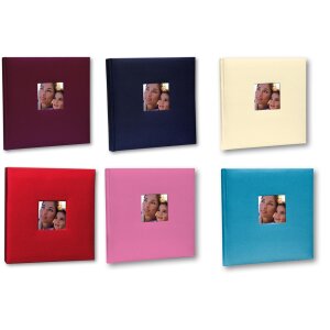 ZEP Album fotografico in cotone con velina 24x24 cm e...