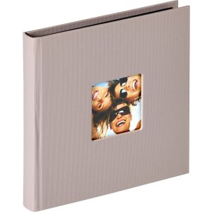 Walther Album fotografico piccolo FUN 18x18 cm 30 pagine nere