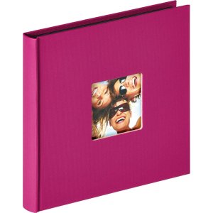 Walther Album fotografico piccolo FUN 18x18 cm 30 pagine nere