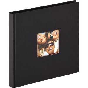 Walther Album fotografico piccolo FUN 18x18 cm 30 pagine nere