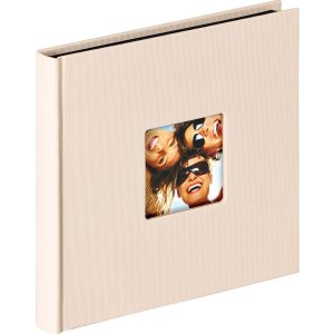 Walther Album fotografico piccolo FUN 18x18 cm 30 pagine nere
