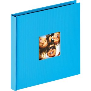 Walther Album fotografico piccolo FUN 18x18 cm 30 pagine nere