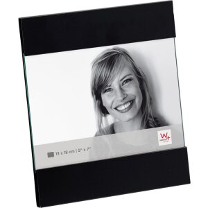 Cornice AVA nera e argento 10x15 cm, 13x18 cm e 15x20 cm