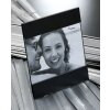 Cornice AVA nera e argento 10x15 cm, 13x18 cm e 15x20 cm