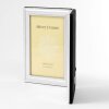 Portafoto in metallo ZEP Nele argento lucido da 7x10 cm a 20x25 cm doppia cornice