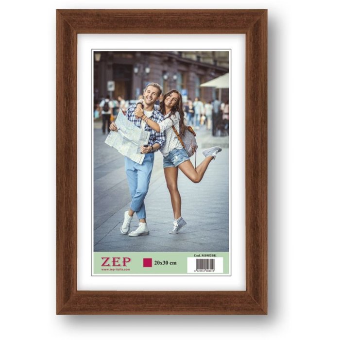 Telaio in legno ZEP Action M19 marrone 10x15 cm