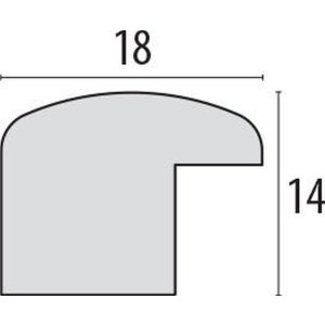 Telaio in legno Action M19 - 20x25 cm marrone