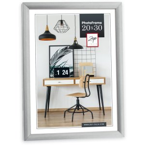 Cornice in plastica ZEP New Easy 30x40 cm argento