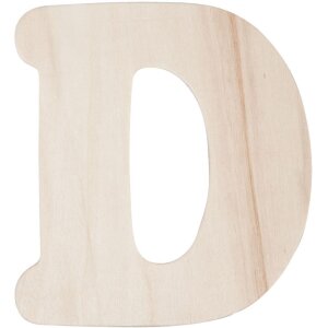 Lettere in legno dalla A alla Z 11 cm