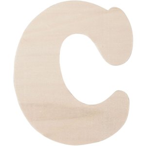 Lettere in legno dalla A alla Z 11 cm
