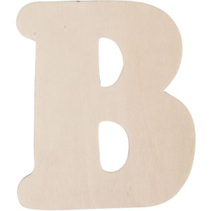 Lettere in legno dalla A alla Z 11 cm