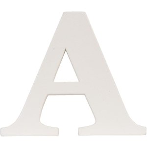 Clayre & Eef Lettere dalla A alla Z MDF Altezza 8 cm