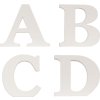 Clayre & Eef Lettere dalla A alla Z MDF Altezza 8 cm
