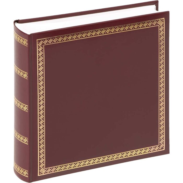 Walther Album fotografico PROMO Lo spessore Chic Rosso vino 26x25 cm 100 Pagine bianche