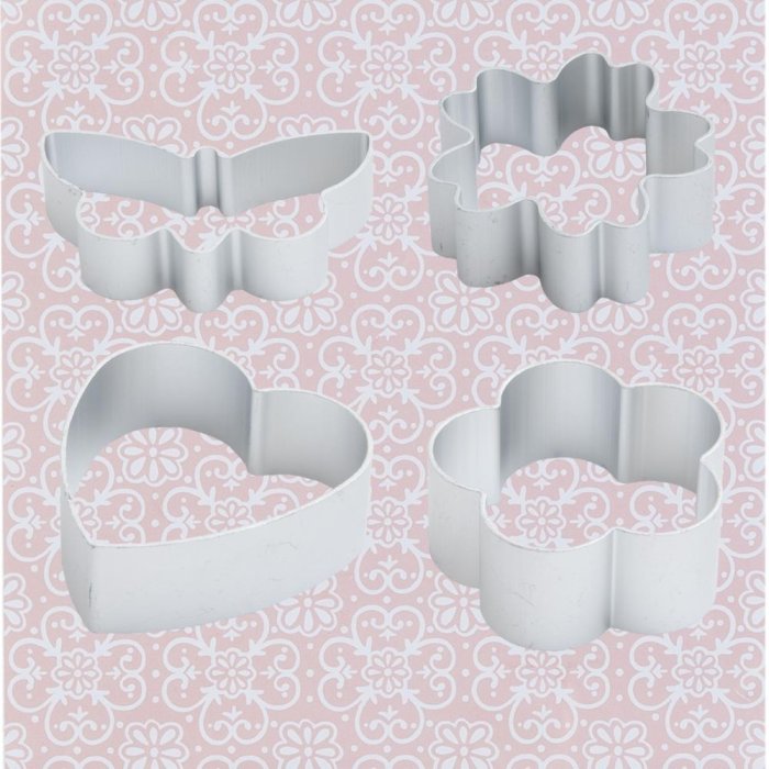Set di tagliabiscotti 4 pezzi 63044