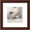 Walther Cornice in legno HOME 20x20 cm noce con passepartout 15x15 cm