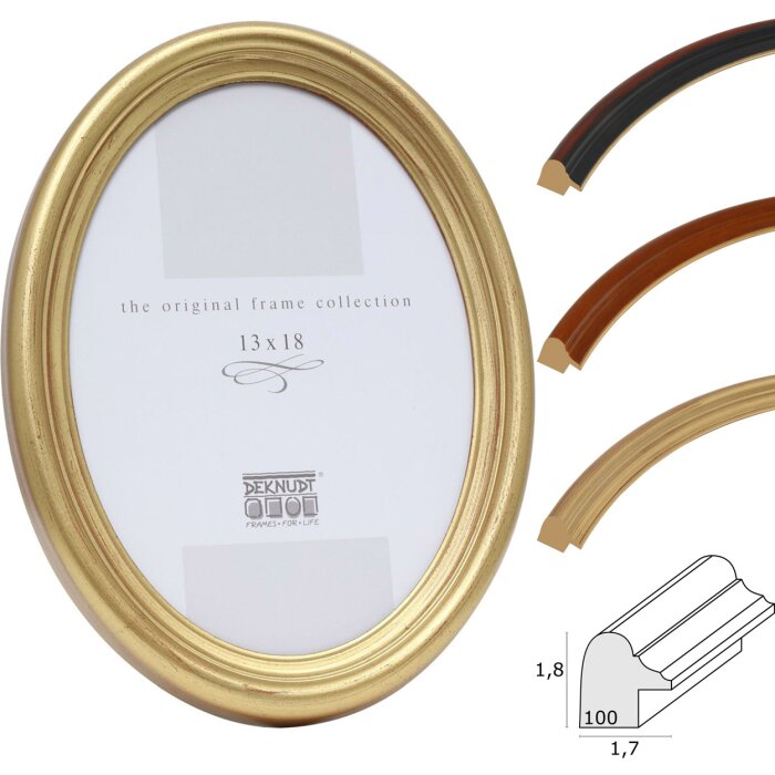 Cornice ovale S100 Deknudt 4 colori