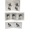 Cornici multiple Samana argento opaco 10x10 cm, 10x15 cm e 13x18 cm