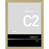 Nielsen Telaio in alluminio C2 15x20 cm struttura oro opaco
