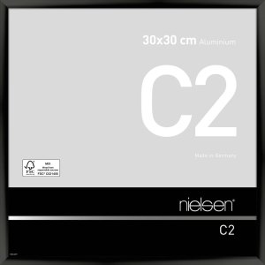 Telaio Nielsen in alluminio C2 30x30 cm anodizzato nero...