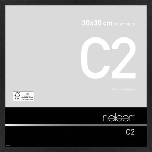 Nielsen Telaio in alluminio C2 30x30 cm nero opaco