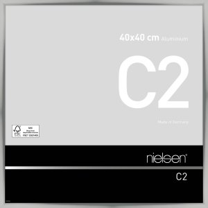 Telaio Nielsen in alluminio C2 40x40 cm argento