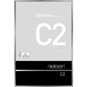 Telaio Nielsen in alluminio C2 40x60 cm argento