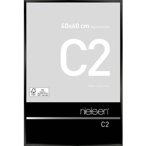 Telaio Nielsen in alluminio C2 40x60 cm anodizzato nero...
