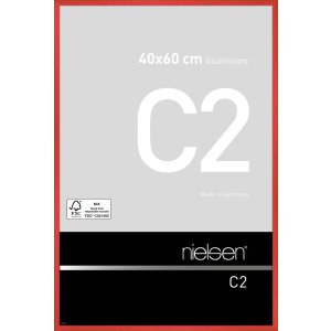 Nielsen Telaio in alluminio C2 40x60 cm rosso tornado