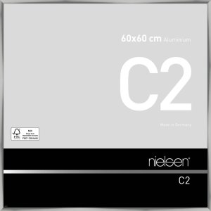 Telaio Nielsen in alluminio C2 60x60 cm argento
