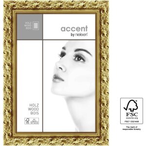 Cornice in legno Nielsen Arabesque 20x30 cm oro