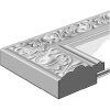 Cornice in legno Nielsen Arabesque 20x30 cm oro