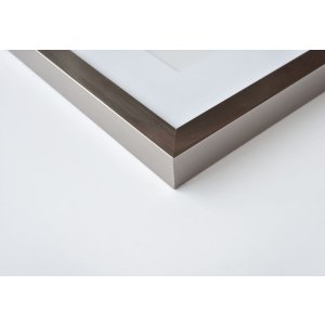 Cornice di legno Apollon 21x30 cm argento