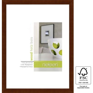 Cornice in legno Apollon 24x30 cm bianco