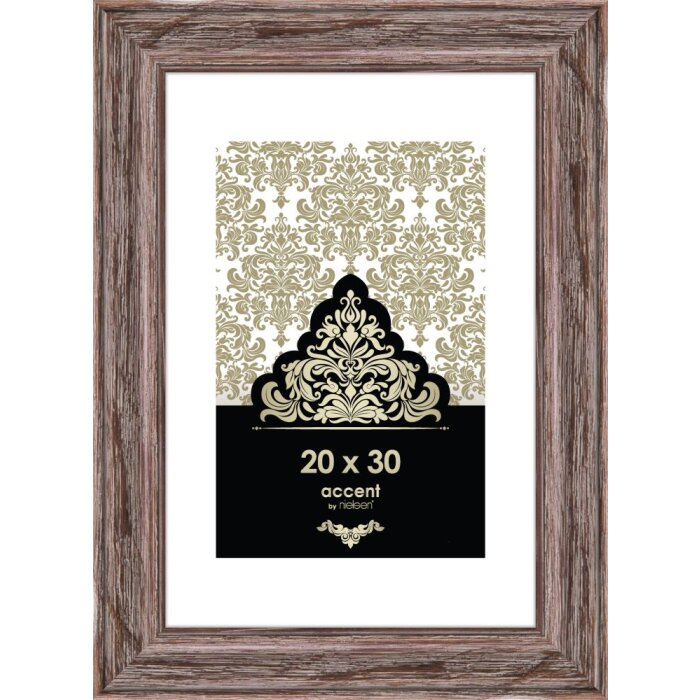 Cornice di legno Vintage 20x30 cm marrone Nielsen