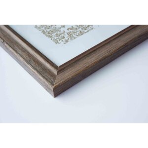 Cornice vintage in legno 24x30 cm marrone Nielsen