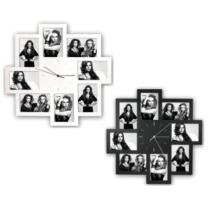ZEP Orologio fotografico TRIESTE per 8 foto 52x52 cm