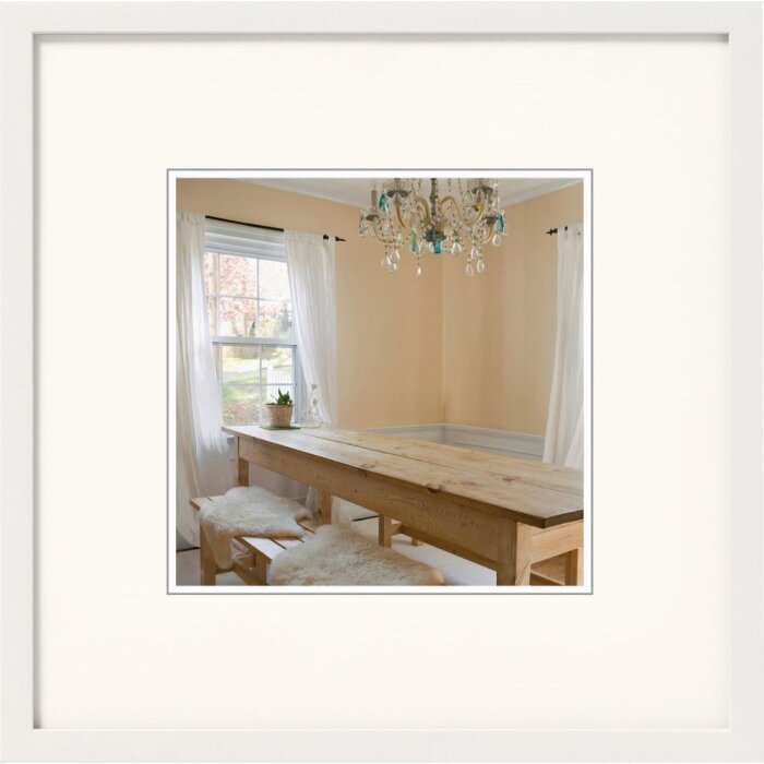 Walther Cornice in legno Peperoni 30x30 cm bianco polare