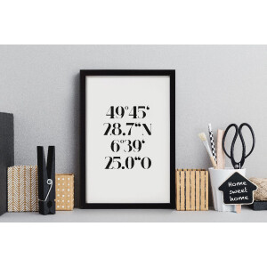 Walther cornice in legno Peperoni 18x24 cm argento