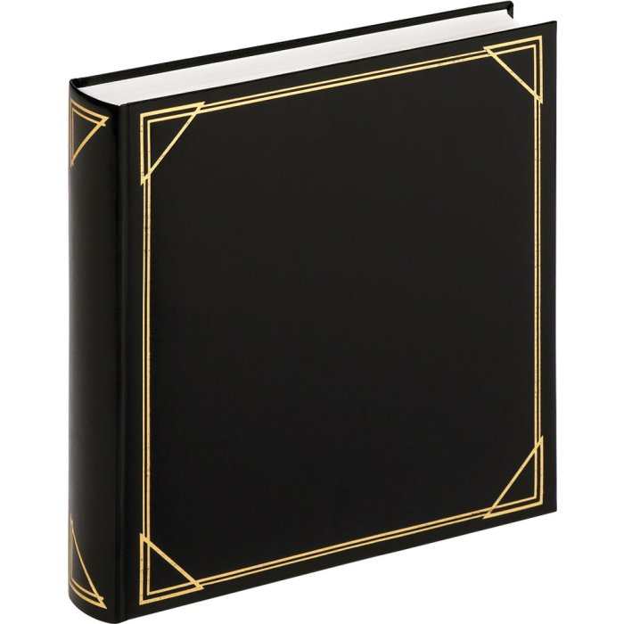Walther Album fotografico Jumbo Promo Standard nero 30x30 cm 100 pagine bianche