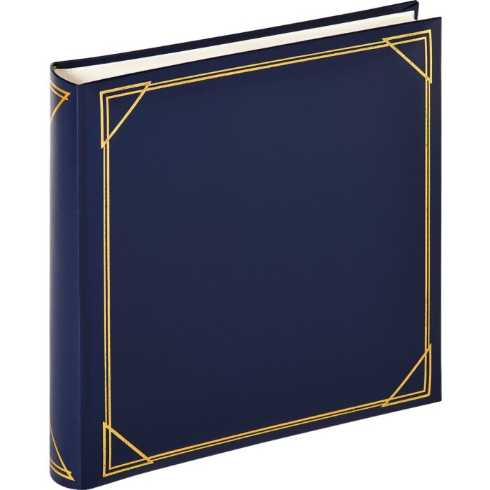 Walther Jumbo Photo Album Promo Standard blu 30x30 cm 100 pagine bianche