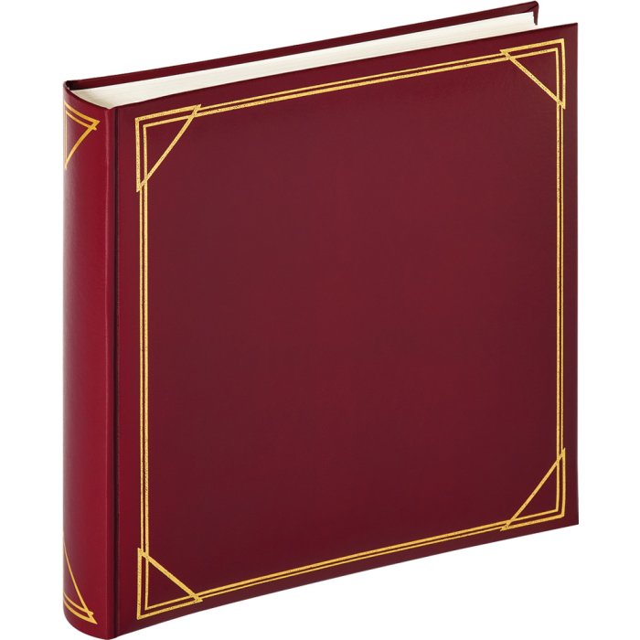 Walther Jumbo Photo Album Promo Standard rosso 30x30 cm 100 pagine bianche