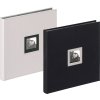 Walther Album fotografico bianco nero 26x25 cm e 30x30 cm 50 pagine nere