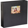 HNFD XL Album fotografico 1000 foto Lona 34,5x33 cm 168 pagine nere